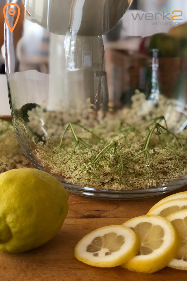 Holundersirup ohne Zitronensäure